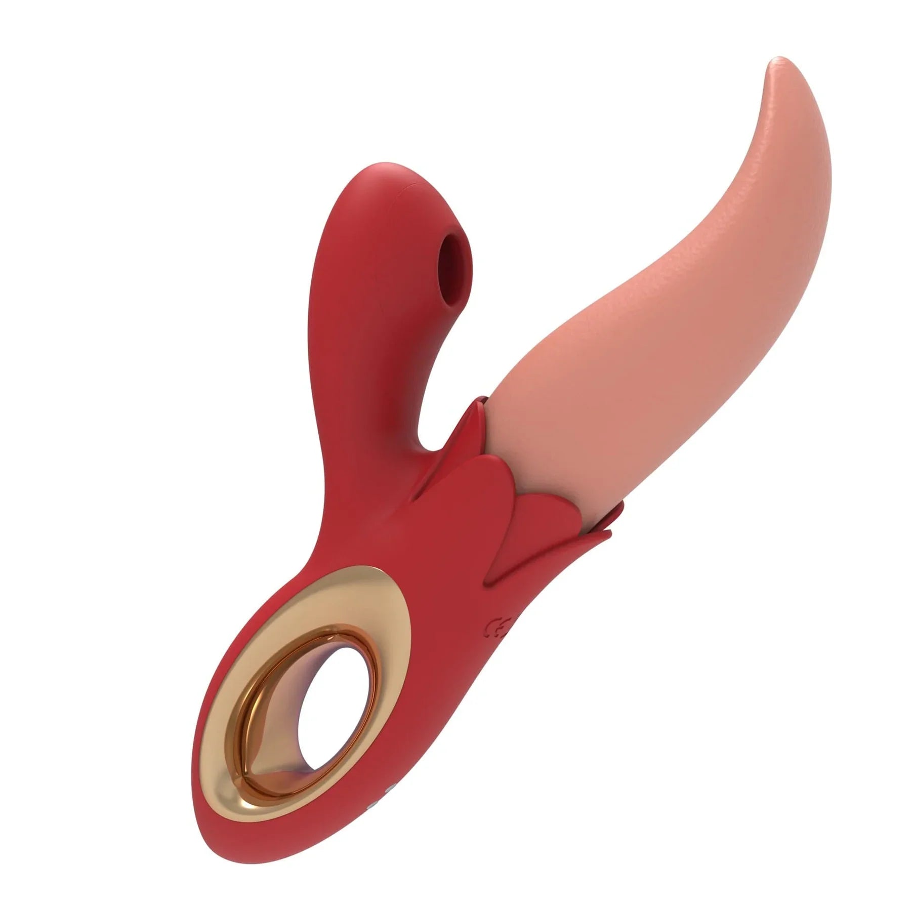 Amy Dual-Action Licking & Suction Personal Massager