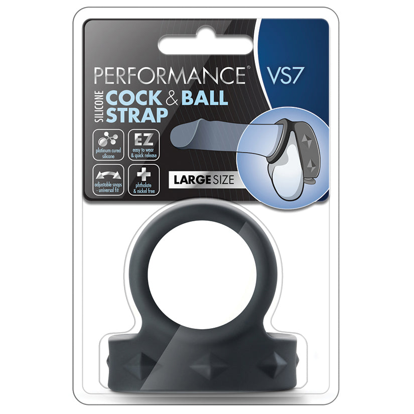 Performance VS7 Silicone Stamina Ring & Strap