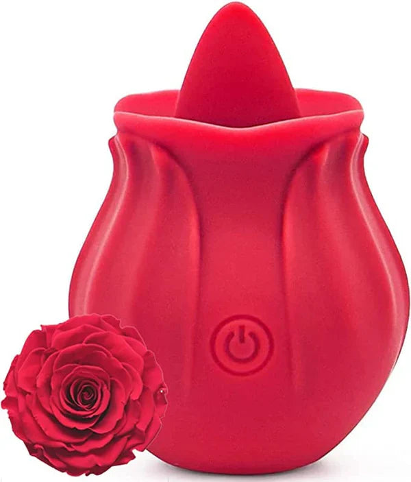 Rosebud Licking & Suction Personal Massager