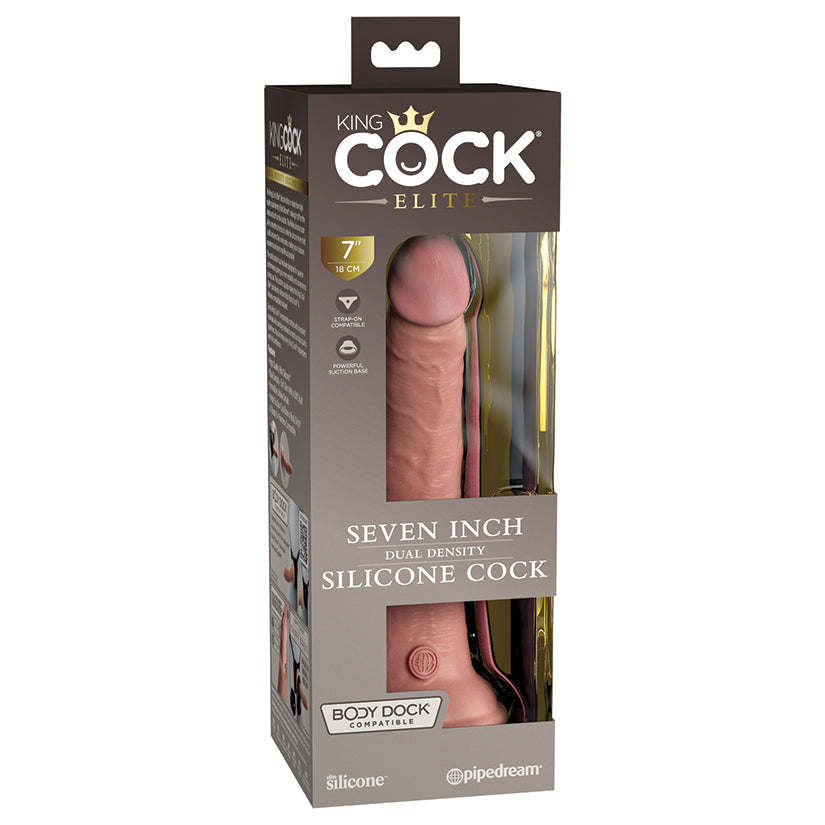 King Elite Dual Density Silicone Pleasure