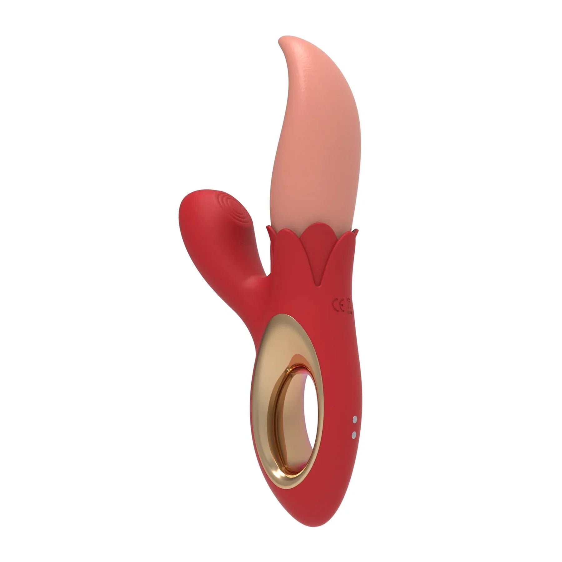 Amy Dual-Action Licking & Suction Personal Massager