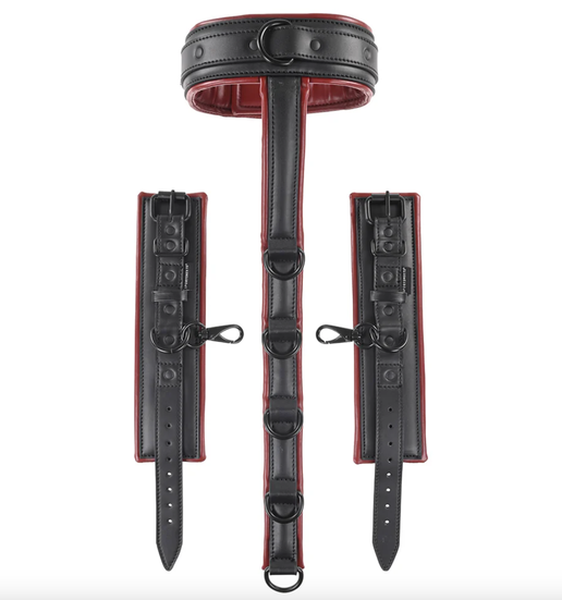 Saffron Adjustable Neck and Wrist Restraints