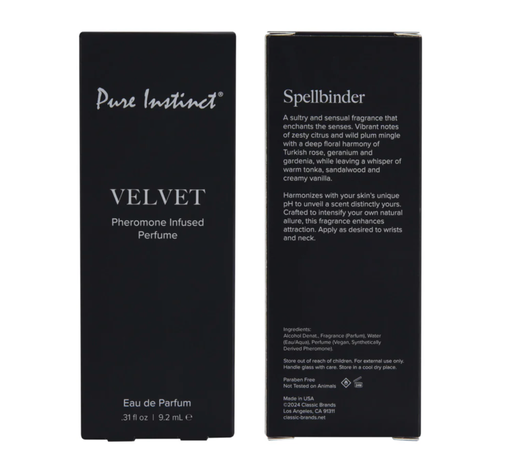 Pure Instinct Perfume en Spray de Feromonas Velvet