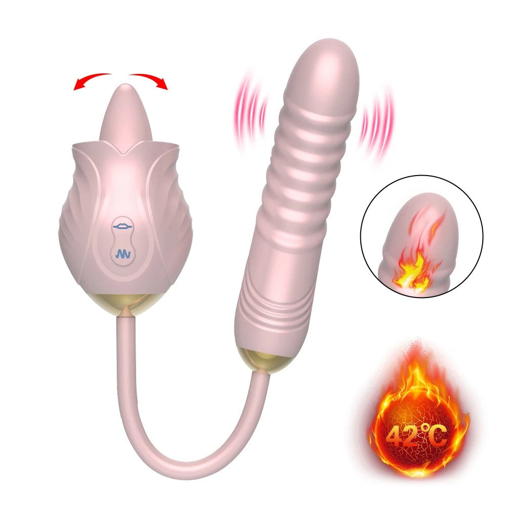 Cloe Rose Dual-Action Personal Massager