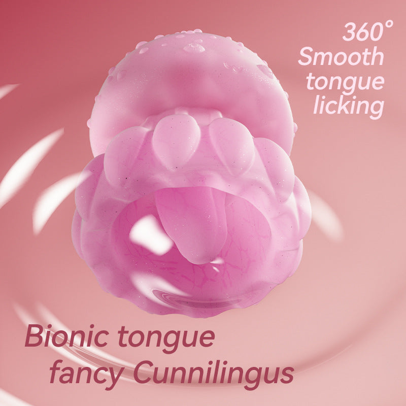 Medusa Jellyfish Rotating Licking Personal Massager