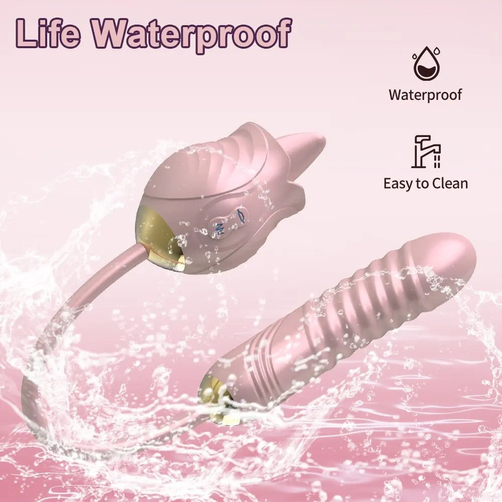 Cloe Rose Dual-Action Personal Massager