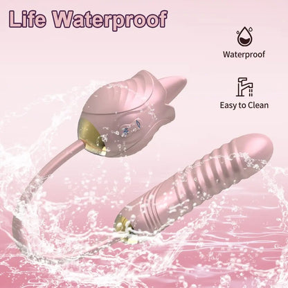 Cloe Rose Dual-Action Personal Massager