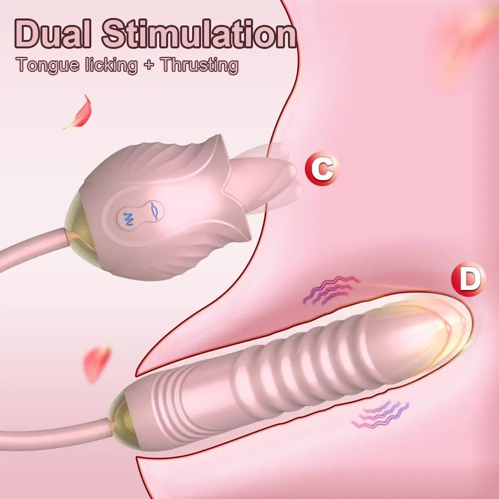 Cloe Rose Dual-Action Personal Massager