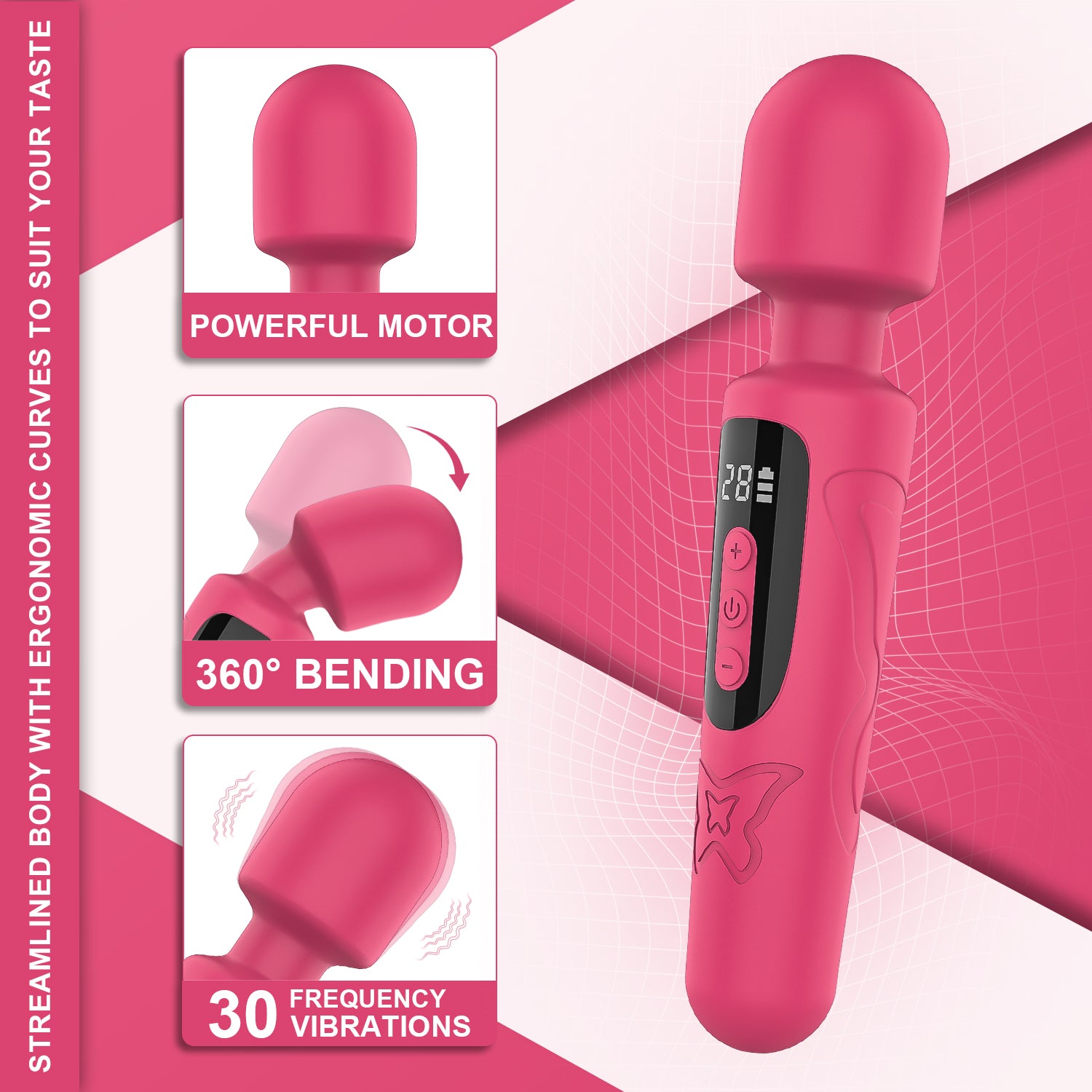 Butterfly Wand Massager