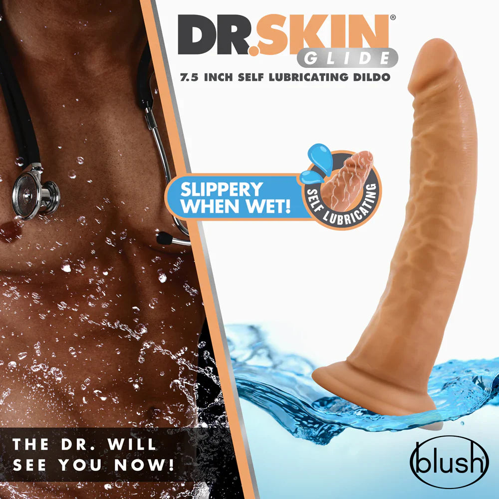 Dr. Skin Glide Realista 7.5 Autolubricante