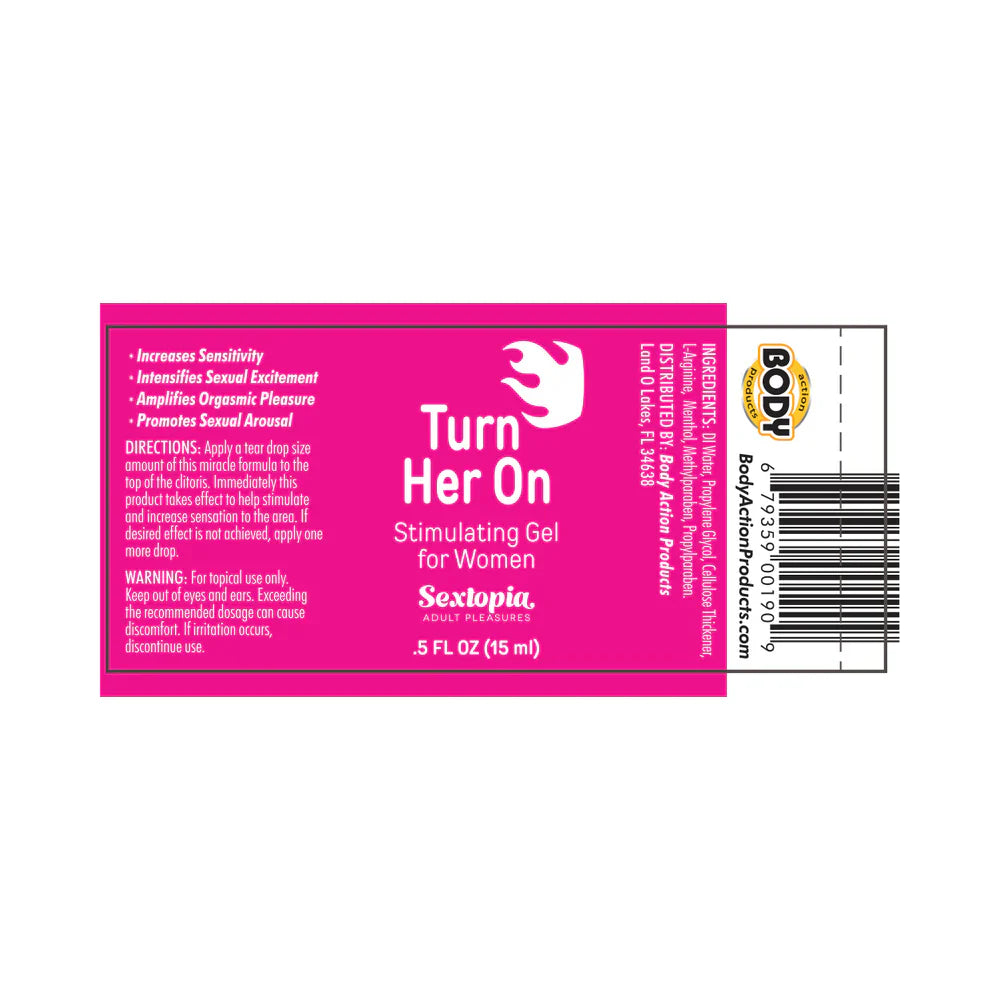 Gel Estimulante de Excitación Íntima Sextopia