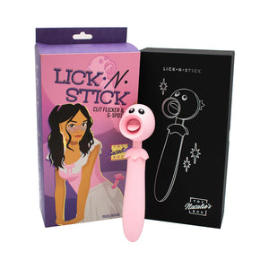 Vibrador para clítoris y punto G Lick n' Stick
