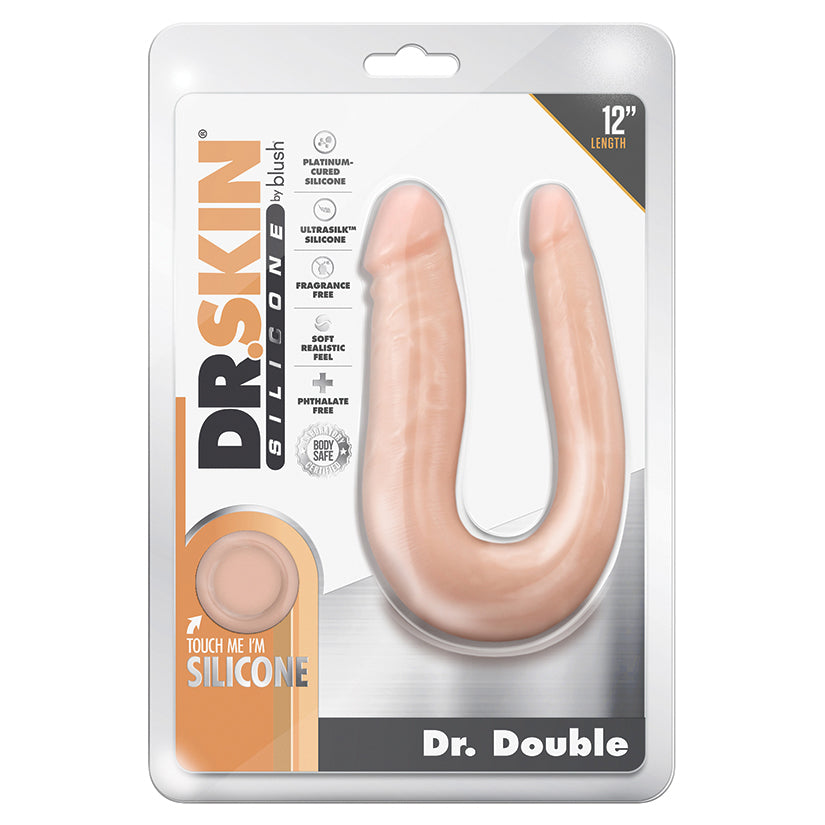 Dr. Skin Silicone Dr. Double Dong- 12"