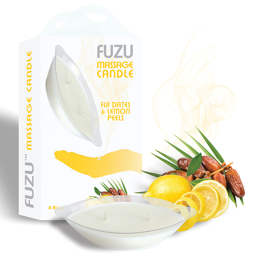 Fuzu Massage Candle-Fiji Dates & Lemon