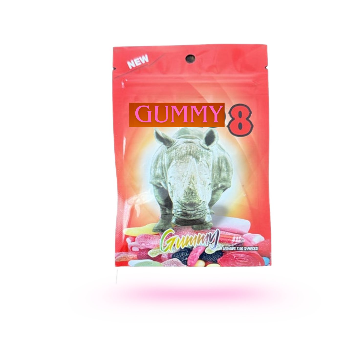 8 gummies