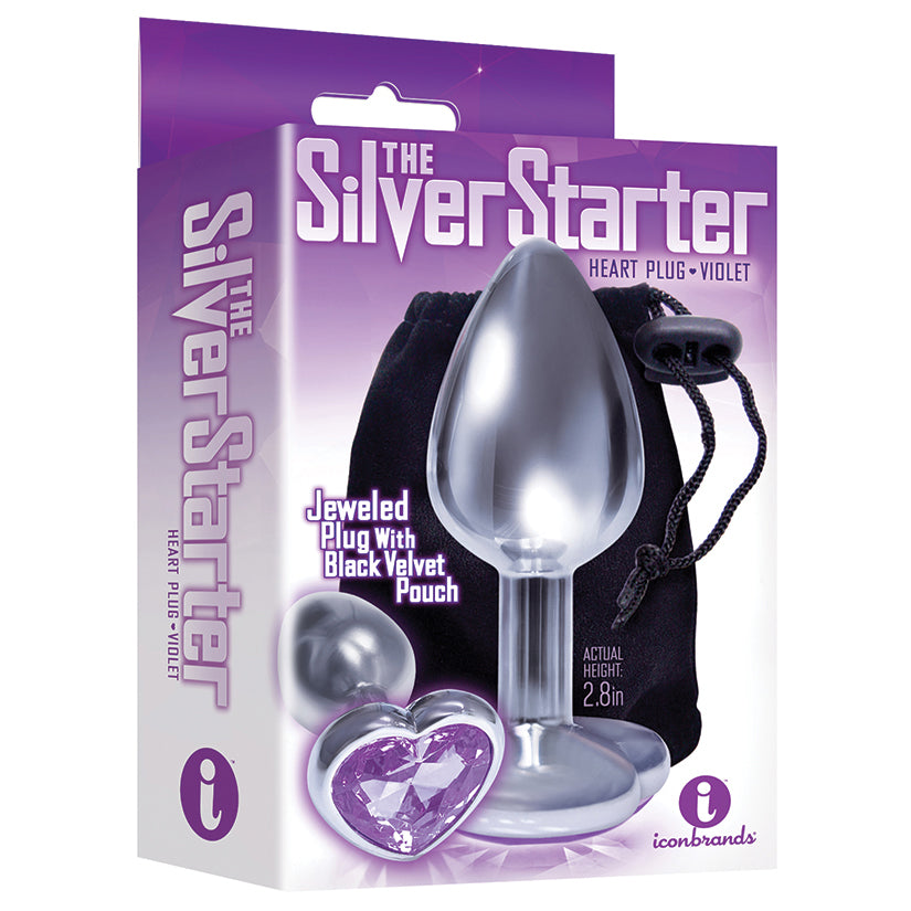El Corazón con Joyas "The Silver Starter" de 9 pulgadas