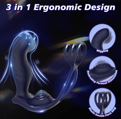 Prostate Wellness Massager with Support Grip