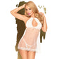 Baby Doll con Tanga Penthouse Libido Boost Point D'Esprit