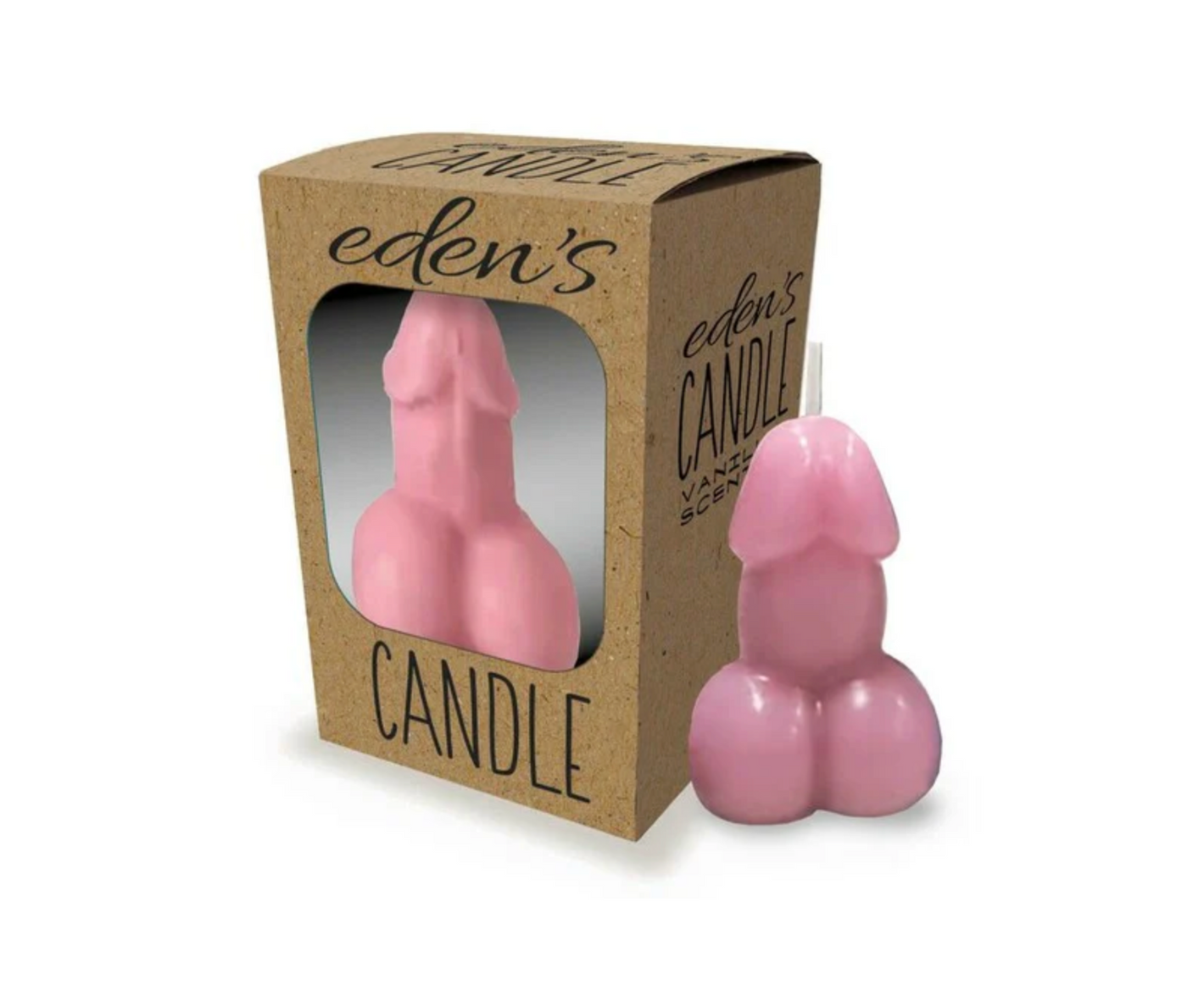 Edin's Penis Candle Rose