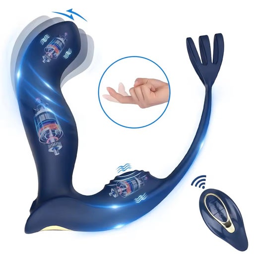 Prostate Wellness Massager with Support Grip