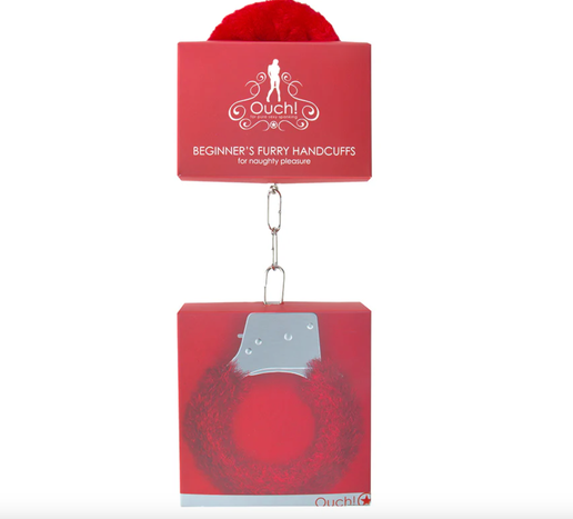 Beginner Metal & Faux Fur Handcuffs