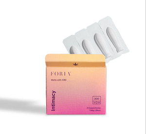 Foria Intimacy Melts con CBD (paquete de 4)