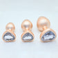 Gold Plug Diamante