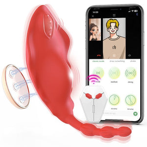 Vibrador portátil con aplicación