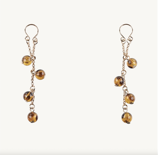 Sincerely Amber Nipple Jewelry