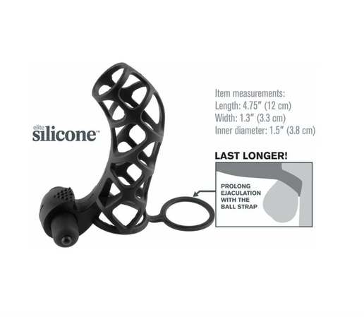 Extreme Silicone Vibrating X-tensions