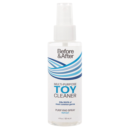 Toy Cleaner Spray Before and After