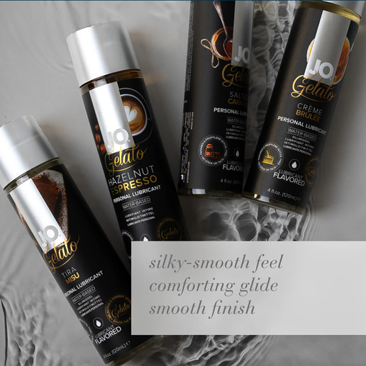Lubricante con sabor a crema catalana JO Gelato