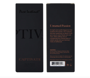 Perfume de Feromonas Captivate Pure Instinct