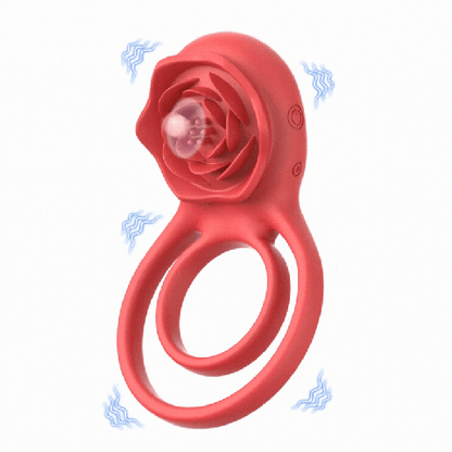 Anillo de rosa con aplicación